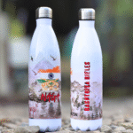 Cola shaped 750ML thermos bottle with Rashtriya Rifles design, Indian Army inspired