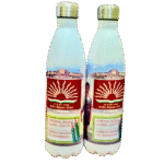 Stainless steel personalized school thermos for kids with hot & cold insulation and identity details.